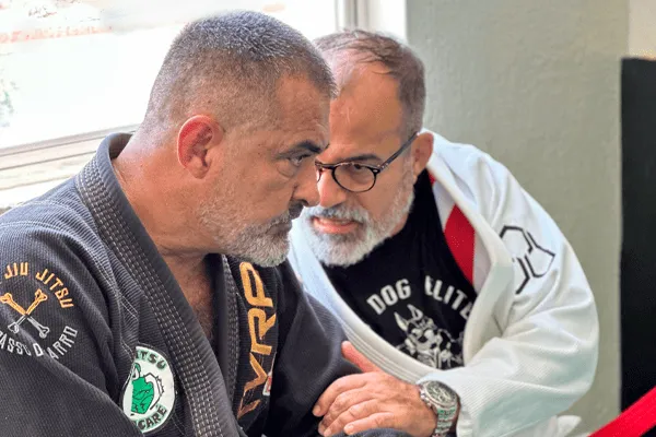 Treino kids de Jiu-Jitsu